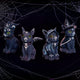 Cats Garden Gnome Witch Adorable Decorations - Set of 4