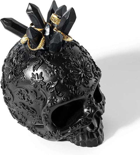 Skull﻿ Crystals Ring Holder