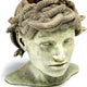 Medusa Head Planter, Large Solid Stone Face Planter