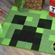 Minecraft TNT Area Rug - Pixelated Game Rug | 39-Inch Square Polyester Carpet
