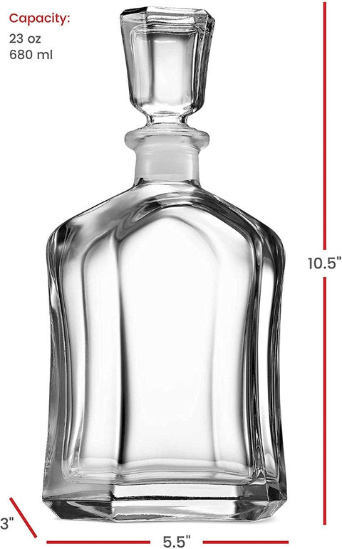 The Alexandria Crystal Decanter