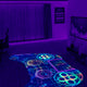 Gaming Rug Boys – Blacklight Glow In Dark Carpet | Non Slip Play Rug 60x39