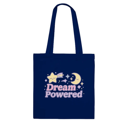 Kawaii "Dream Powered" Slumber Party Tote Bag