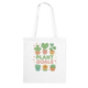Kawaii "Plant Goals" Plant Lover's Tote Bag