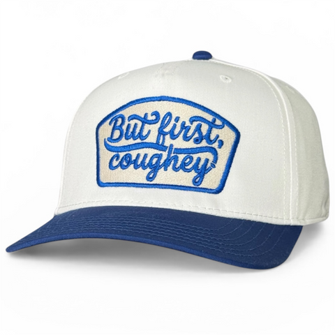 But First Coughey Hat Sean Kelly Says Voice Actor Collab Snapback Trucker Cap