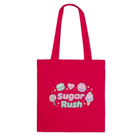Kawaii "Sugar Rush" Candy Lover's Tote Bag