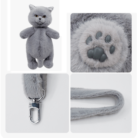 Russian Blue Cat Backpack – Cat Lover’s Daily Bag