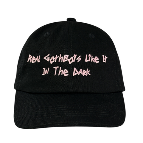 Real Gothbois Custom Embroidered Dad Hat