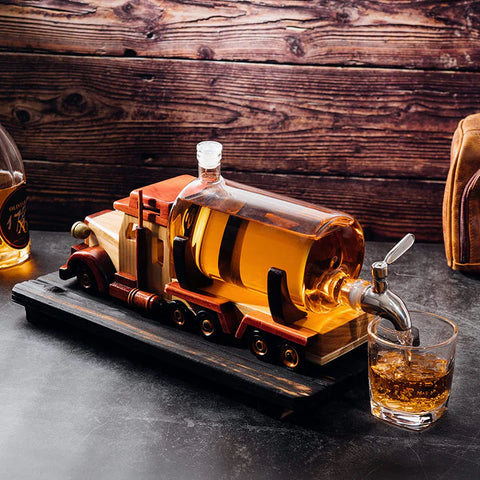 Trucker Whiskey Decanter