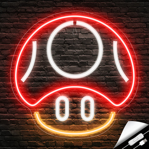 Gaming Neon Sign - LED Neon Light for Game Room Decoration | Teen Gamer Gift