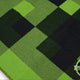 Minecraft TNT Area Rug - Pixelated Game Rug | 39-Inch Square Polyester Carpet