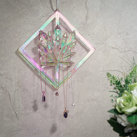 Crystal Wall Hanger, Halloween Key Holder Wall Mounted Hooks