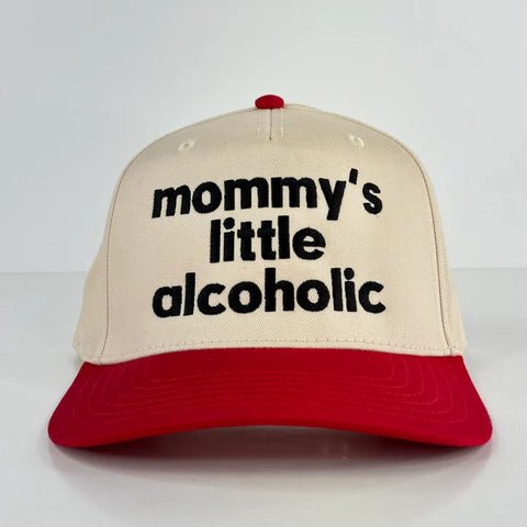 Mommy’s Little Alcoholic Hat: Custom Embroidered
