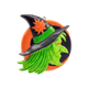 Hallowitch Flatback Ornament