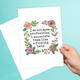 I Do Not Spew Profanities Postcard