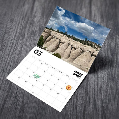 Nature's Cock Shots 2026 Calendar