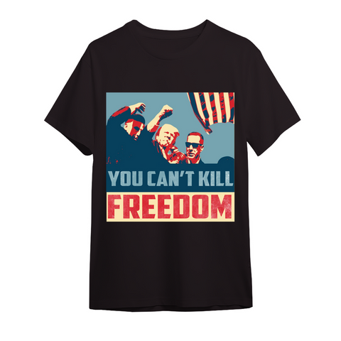 Trump Got Shot Oversize Shirt - You Can't Kill Freedom