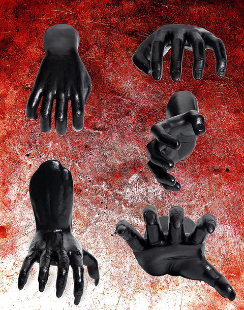 Creepy Hands Wall Mountable Spooky Hands Hangers (Reaching, 1 Piece)