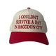 I Couldn’t Survive A Day In Raccoon City Custom Embroidered Hat