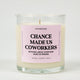 Chance Made Us Coworkers Glass Candle