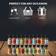 Smokehouse BBQ Gourmet Grilling Spice Set | 20-Set | Glass Bottle Seasonings