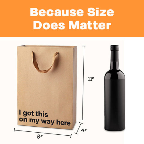 "I Got This On My Way Here" Gift Bag