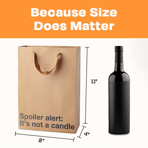 "Not A Candle" Gift Bag