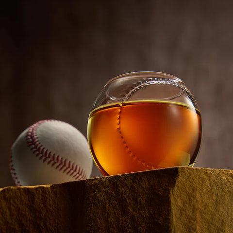 Baseball Themed Whiskey Decanter Set - 20Oz Bat Shaped Decanter with 2 11OZ Glasses