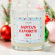 Santa’s Favorite Ho | Funny Christmas Candle