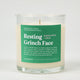 Resting Grinch Face | Funny Christmas Candle