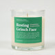 Resting Grinch Face | Funny Christmas Candle