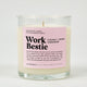 Work Bestie Glass Candle