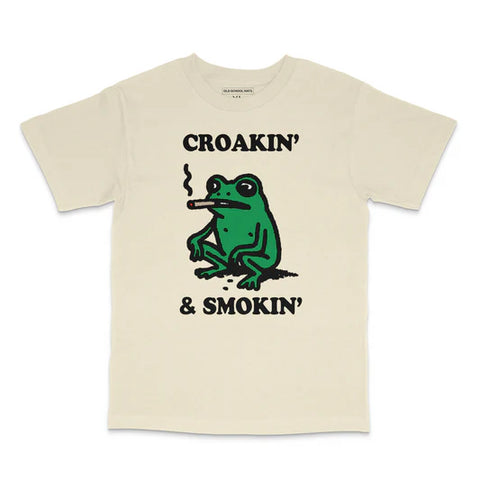 Croakin' And Smokin' Custom Printed T-Shirt