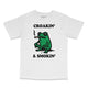 Croakin' And Smokin' Custom Printed T-Shirt