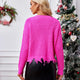 Casual Short V-Neck Knit Christmas Sweater Cardigan | NCS