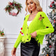 Casual Short V-Neck Knit Christmas Sweater Cardigan | NCS