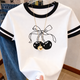 Cute Cherry Bow T-Shirt