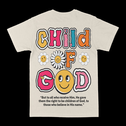 Child Of God Daisy Graphic Tee