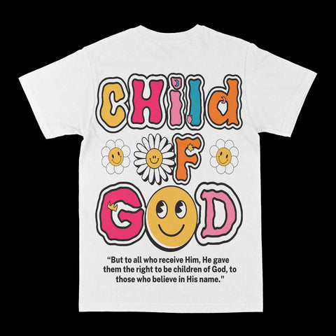 Child Of God Daisy Graphic Tee