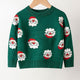 Children's Christmas Santa Claus Pattern Sweater | NCS
