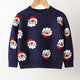 Children's Christmas Santa Claus Pattern Sweater | NCS