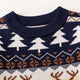 Children's Reindeer Jacquard Casual Pullover Christmas Sweater | NCS
