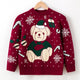 Children's Teddy Bear Christmas Sweater | NCS