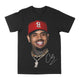 Chris Brown "Big Face Red Hat" Graphic Tee