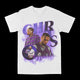 Chris Brown Purple Graphic Tee