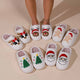 Christmas Cartoon Pattern Fuzzy Slippers | NCS