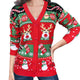 Christmas Long Sleeve Casual Cardigan Sweater | NCS