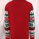 Christmas Tree Embroidered Knit Ugly Christmas Sweater | NCS