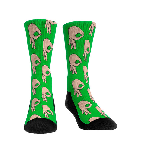 Circle Game Meme Socks