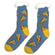 Pizza Time Sherpa Slipper Socks